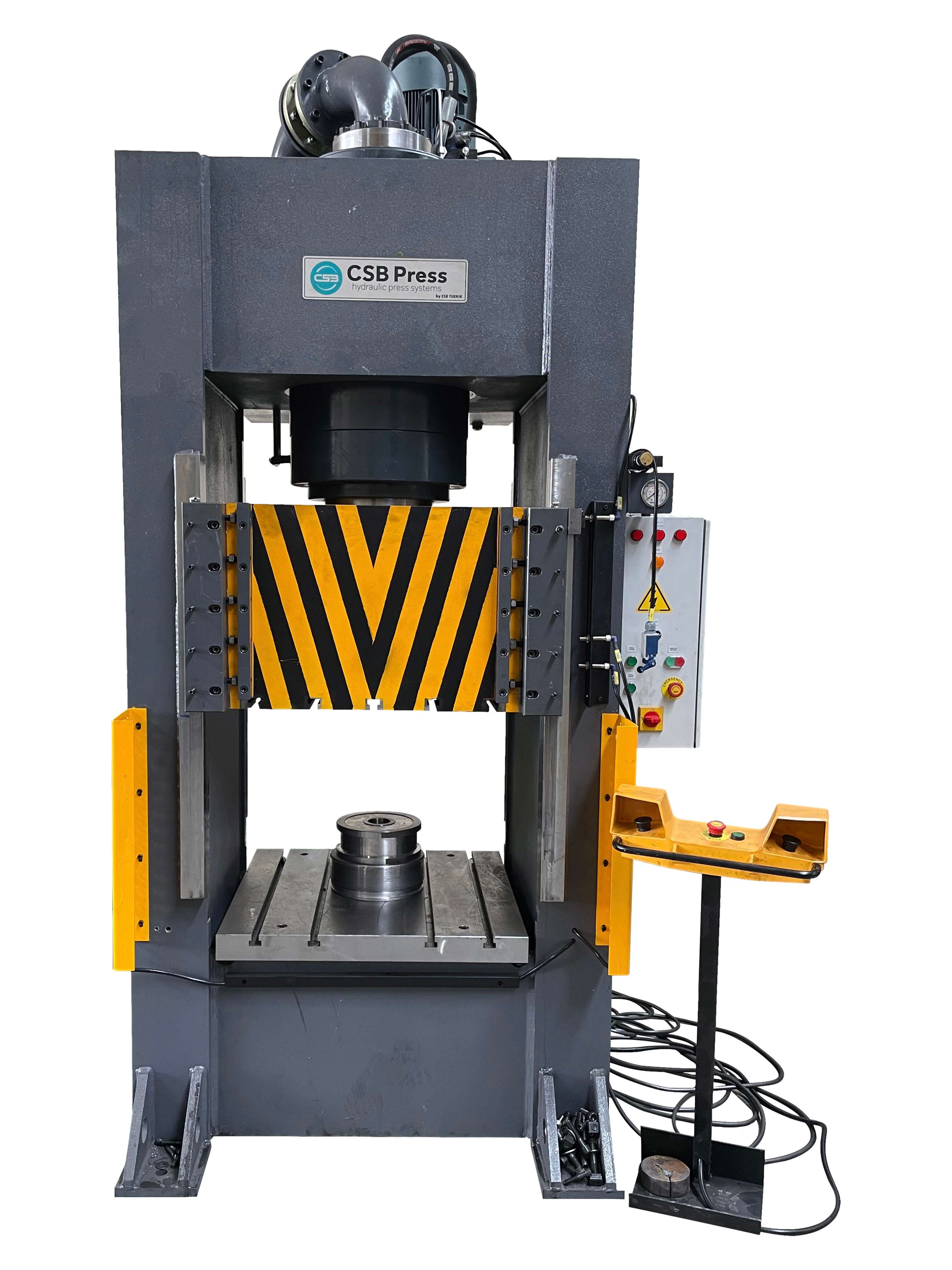 H Tipi Hidrolik Pres Nedir? Ağır Sanayi İçin Yüksek Kapasiteli Üretim Gücü || CSB Press Hidrolik Pres Sistemleri | Hydraulic Press Systems | Üretim Presleri, Atölye Presleri, Atölye Tipi Standart Presleri, Atölye Tipi Büküm Presleri, Özel Tipi Presleri, Hortum Sıkma Ve Diğer Presler - Çift Tesirli / Sıvama Hidrolik Presleri - H Tipi | HD, Tek Tesirli H Tipi Hidrolik Presler | H, Tek Tesirli Kolonlu Tip Hidrolik Presler | CO, C Tipi Tek Tesirli Hidrolik Presler | CS, C Tipi Tek Tesirli Hidrolik Presler | C, C Tipi Çift Tesirli / Sıvama Hidrolik Presler | CD, Sıcak Hidrolik Presler / Smc Hidrolik Presler | HH, Hidrolik Portal Doğrultma Hidrolik Presi | HP, H Tipi Hidrolik Hidrolik Pres / Eko Model Hdt | WSP-H, Atölye Tipi Hidrolik Pres | WSP60, Atölye Tipi Hidrolik Pres | WSP60, Atölye Tipi Hidrolik Pres | WSP100, Atölye Tipi Hidrolik Pres | WSP120, Atölye Tipi Hidrolik Pres | WSP160, Atölye Tipi Hidrolik Pres | WSP180, Atölye Tipi Hidrolik Pres | WSP200, Atölye Tipi Hidrolik Pres | WSP250, Atölye Tipi Hidrolik Pres | WSP300, Atölye Tipi Hidrolik Pres | WSP400, Atölye Tipi Hidrolik Pres | WSP500, Atölye Tipi Hidrolik Pres - Manuel | WSP20, Atölye Tipi Hidrolik Pres - Manuel | WSP30, Atölye Tipi Hidrolik Pres | WSP20, Atölye Tipi Hidrolik Pres | WSP30, Atölye Tipi Hidrolik Pres | WSPB, Özel Tip Hidrolik Presler, Hidrolik Hortum Sıkma Hidrolik Presleri | CCP72, Hidrolik Hortum Sıkma Hidrolik Presleri | CCP101, NC Kontrollü Hortum Sıkma Hidrolik Presi | CSP103, Hidrolik Hortum Sıkma Hidrolik Presleri | CCP39, Boru Form Makinesi | CPFM, Hidrolik Hortum Kesme ve Soyma Hidrolik Presi | CKS, Trim Hidrolik Presi, Bobin Kesme Hidrolik Presi, Forklift Lastik Sökme-Takma Hidrolik Presi, Plaka Basma Hidrolik Presi 