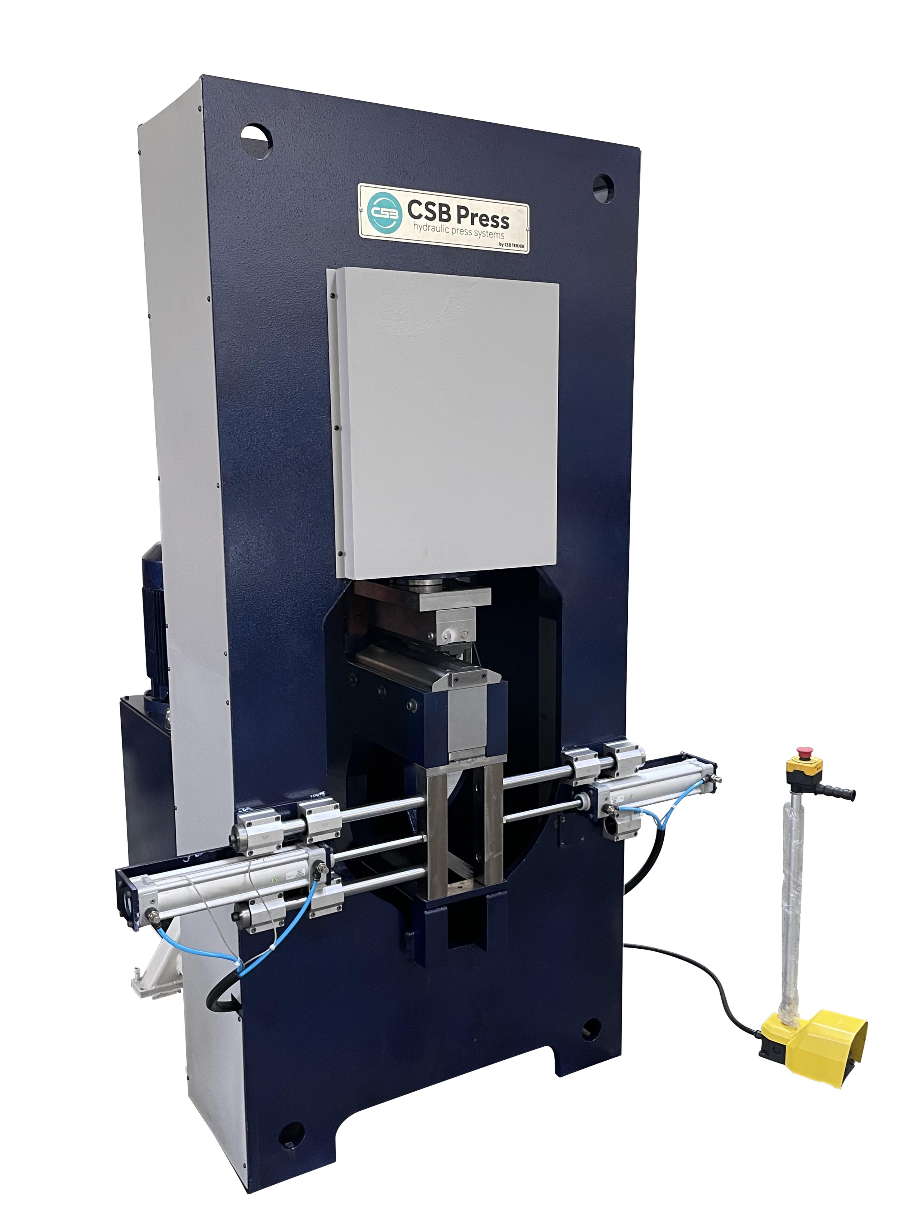 CSB Press Hidrolik Pres Sistemleri | Hydraulic Press Systems | Üretim Presleri, Atölye Presleri, Atölye Tipi Standart Presleri, Atölye Tipi Büküm Presleri, Özel Tipi Presleri, Hortum Sıkma Ve Diğer Presler - Çift Tesirli / Sıvama Hidrolik Presleri - H Tipi | HD, Tek Tesirli H Tipi Hidrolik Presler | H, Tek Tesirli Kolonlu Tip Hidrolik Presler | CO, C Tipi Tek Tesirli Hidrolik Presler | CS, C Tipi Tek Tesirli Hidrolik Presler | C, C Tipi Çift Tesirli / Sıvama Hidrolik Presler | CD, Sıcak Hidrolik Presler / Smc Hidrolik Presler | HH, Hidrolik Portal Doğrultma Hidrolik Presi | HP, H Tipi Hidrolik Hidrolik Pres / Eko Model Hdt | WSP-H, Atölye Tipi Hidrolik Pres | WSP60, Atölye Tipi Hidrolik Pres | WSP60, Atölye Tipi Hidrolik Pres | WSP100, Atölye Tipi Hidrolik Pres | WSP120, Atölye Tipi Hidrolik Pres | WSP160, Atölye Tipi Hidrolik Pres | WSP180, Atölye Tipi Hidrolik Pres | WSP200, Atölye Tipi Hidrolik Pres | WSP250, Atölye Tipi Hidrolik Pres | WSP300, Atölye Tipi Hidrolik Pres | WSP400, Atölye Tipi Hidrolik Pres | WSP500, Atölye Tipi Hidrolik Pres - Manuel | WSP20, Atölye Tipi Hidrolik Pres - Manuel | WSP30, Atölye Tipi Hidrolik Pres | WSP20, Atölye Tipi Hidrolik Pres | WSP30, Atölye Tipi Hidrolik Pres | WSPB, Özel Tip Hidrolik Presler, Hidrolik Hortum Sıkma Hidrolik Presleri | CCP72, Hidrolik Hortum Sıkma Hidrolik Presleri | CCP101, NC Kontrollü Hortum Sıkma Hidrolik Presi | CSP103, Hidrolik Hortum Sıkma Hidrolik Presleri | CCP39, Boru Form Makinesi | CPFM, Hidrolik Hortum Kesme ve Soyma Hidrolik Presi | CKS, Trim Hidrolik Presi, Bobin Kesme Hidrolik Presi, Forklift Lastik Sökme-Takma Hidrolik Presi, Plaka Basma Hidrolik Presi